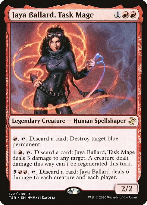 Jaya Ballard, Task Mage · Time Spiral Remastered 172/411