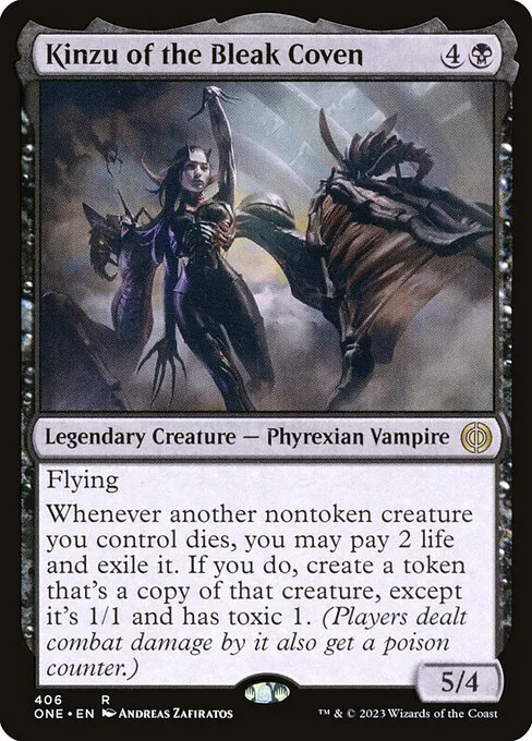 Kinzu of the Bleak Coven · Phyrexia: All Will Be One 406/479
