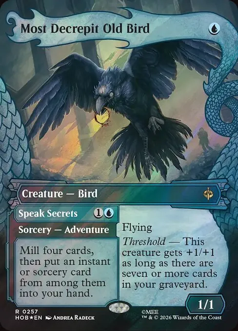 Most Decrepit Old Bird // Speak Secrets · The Hobbit 257/39