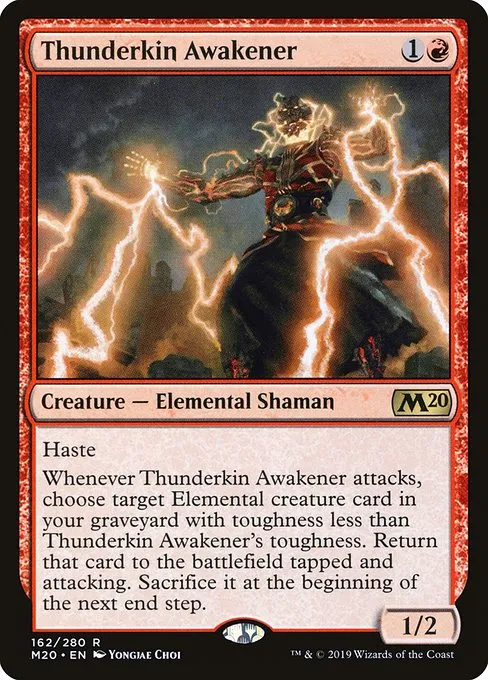 Thunderkin Awakener · Core Set 2020 162/346