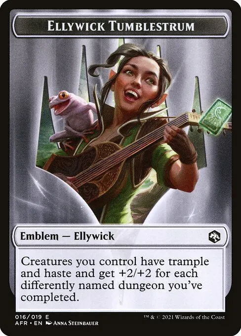 Ellywick Tumblestrum Emblem · Adventures in the Forgotten Realms Tokens 16/22