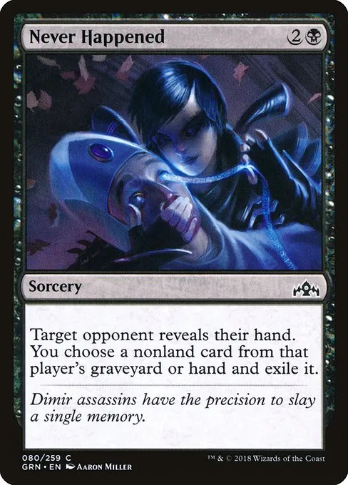 Never Happened · Guilds of Ravnica 80/273