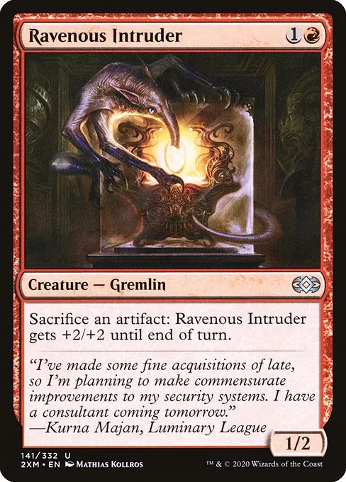 Ravenous Intruder · Double Masters 141/384