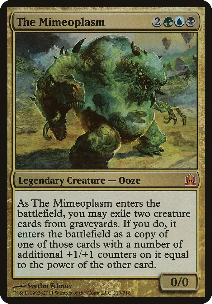 The Mimeoplasm · Commander 2011 Oversized 210/15