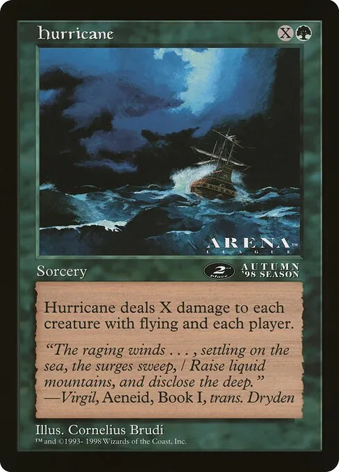 Hurricane · Oversized League Prizes 58/83