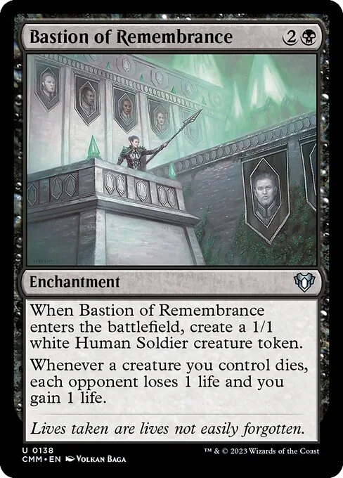Bastion of Remembrance · Commander Masters 138/1067