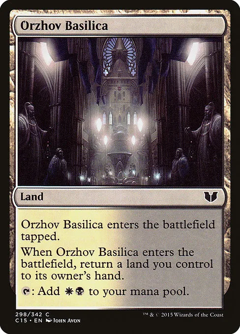 Orzhov Basilica · Commander 2015 298/342