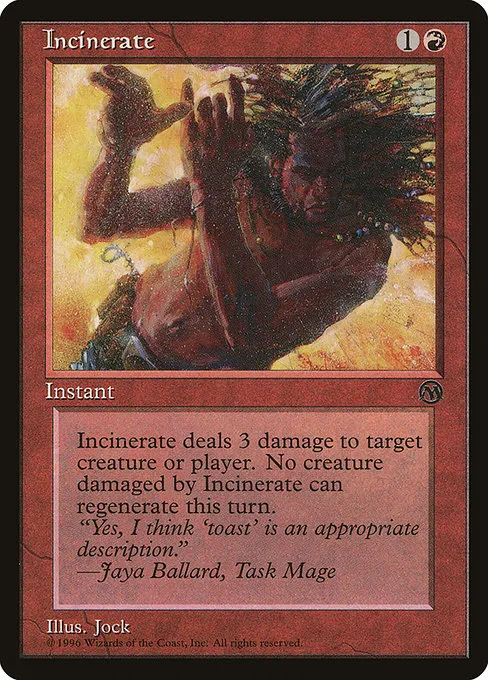 Incinerate · DCI Legend Membership 2/2