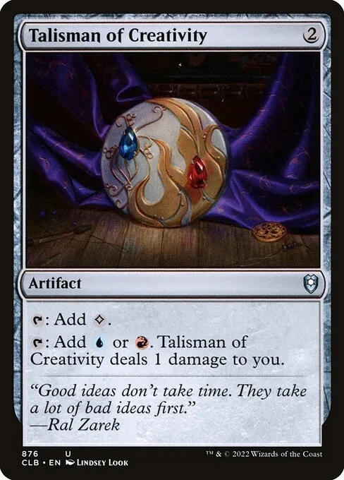 Talisman of Creativity · Commander Legends: Battle for Baldur's Gate 876/936