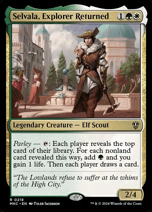 Selvala, Explorer Returned · Murders at Karlov Manor Commander 218/358