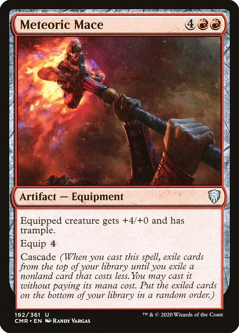 Meteoric Mace · Commander Legends 192/718