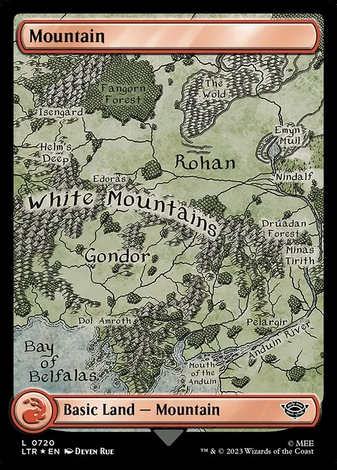 Mountain · The Lord of the Rings: Tales of Middle-earth 720/856