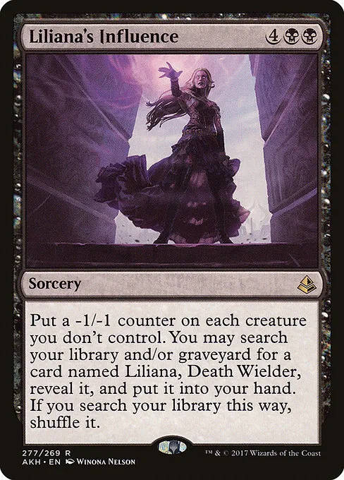 Liliana's Influence · Amonkhet 277/287