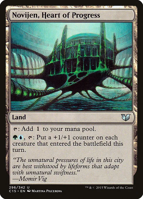 Novijen, Heart of Progress · Commander 2015 296/342