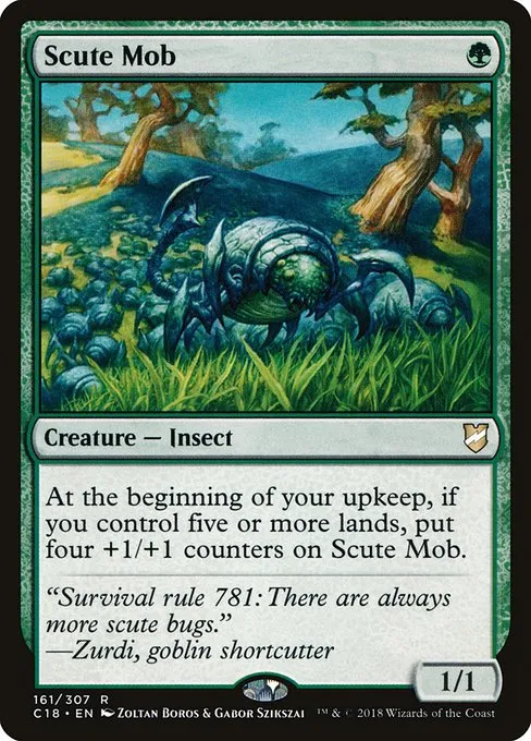 Scute Mob · Commander 2018 161/307