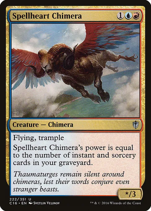 Spellheart Chimera · Commander 2016 222/351