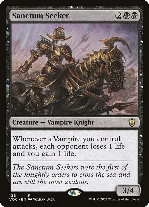Sanctum Seeker · Crimson Vow Commander 136/188