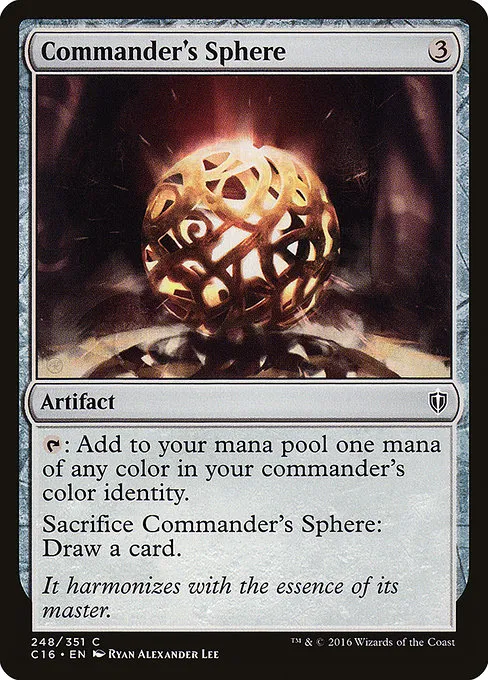 Commander's Sphere · Commander 2016 248/351