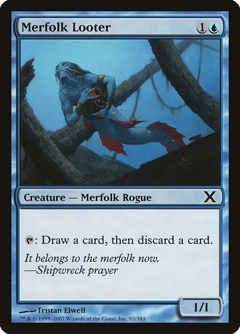Merfolk Looter · Tenth Edition 92/510