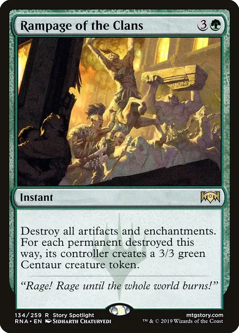 Rampage of the Clans · Ravnica Allegiance 134/273