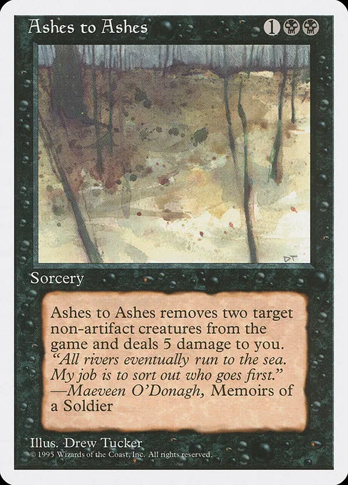 Ashes to Ashes · Fourth Edition 119/380