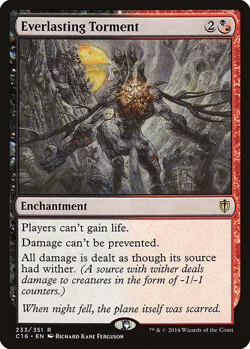 Everlasting Torment · Commander 2016 233/351