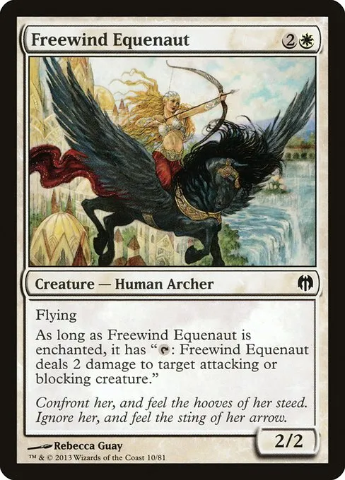 Freewind Equenaut · Duel Decks: Heroes vs. Monsters 10/81