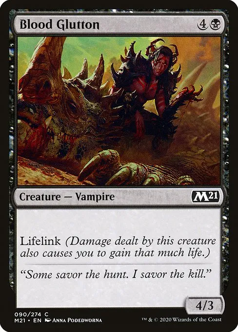 Blood Glutton · Core Set 2021 90/397