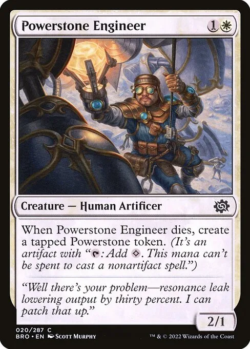 Powerstone Engineer · The Brothers' War 20/399