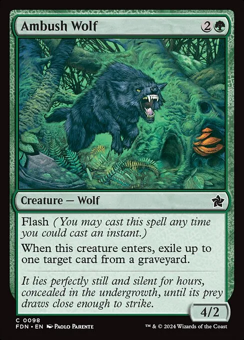 Ambush Wolf · Foundations 98/771