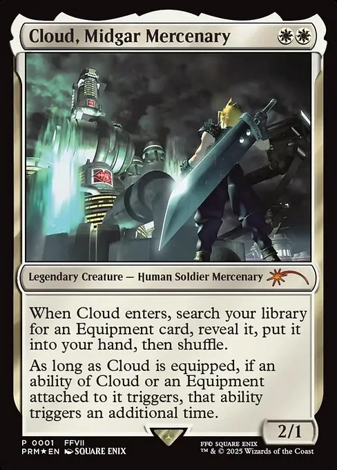 Cloud, Midgar Mercenary · Media and Collaboration Promos 2025-21/93