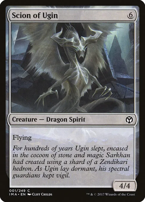 Scion of Ugin · Iconic Masters 1/249