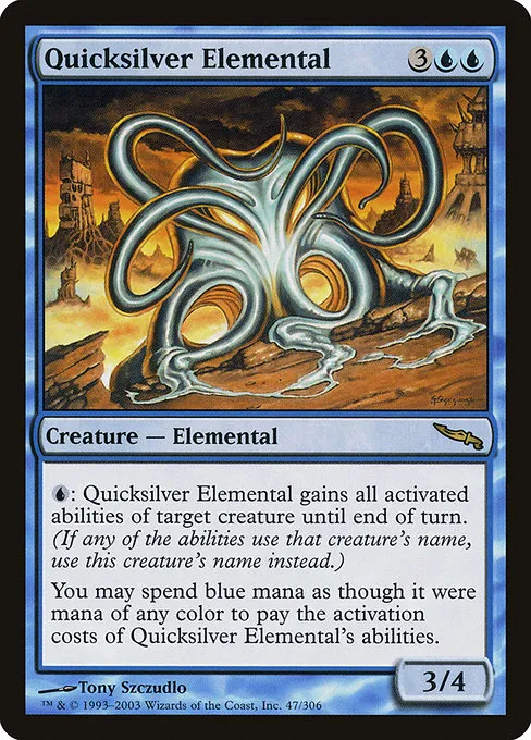 Quicksilver Elemental · Mirrodin 47/306