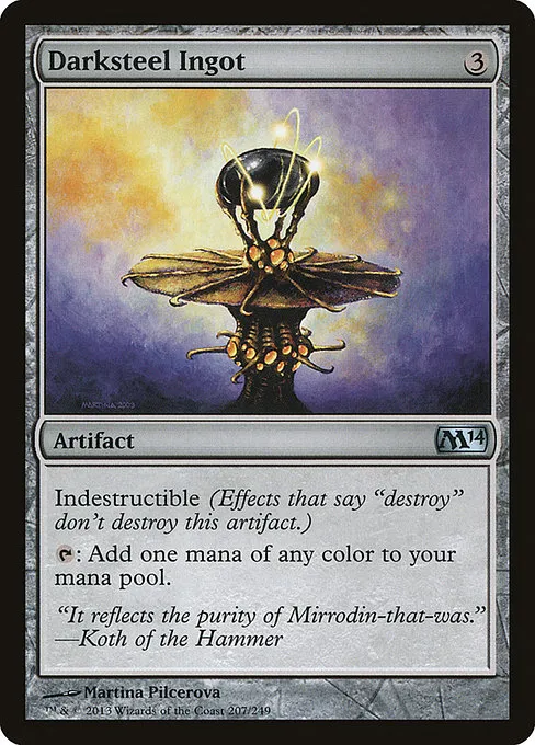 Darksteel Ingot · Magic 2014 207/249