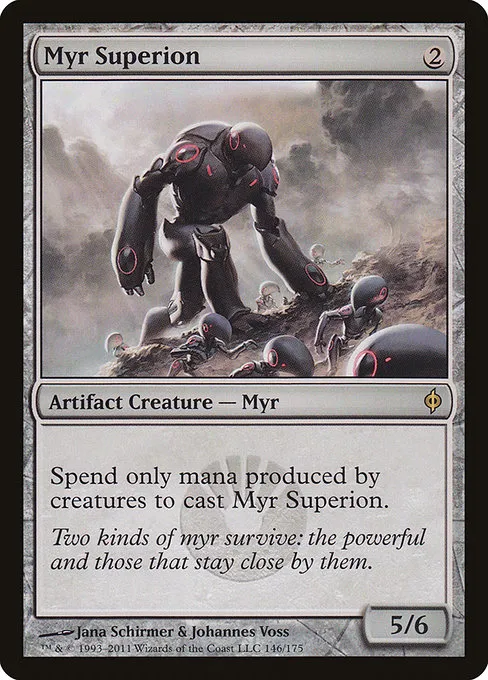 Myr Superion · New Phyrexia 146/175