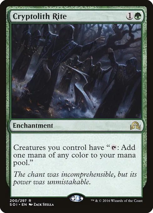 Cryptolith Rite · Shadows over Innistrad 200/302
