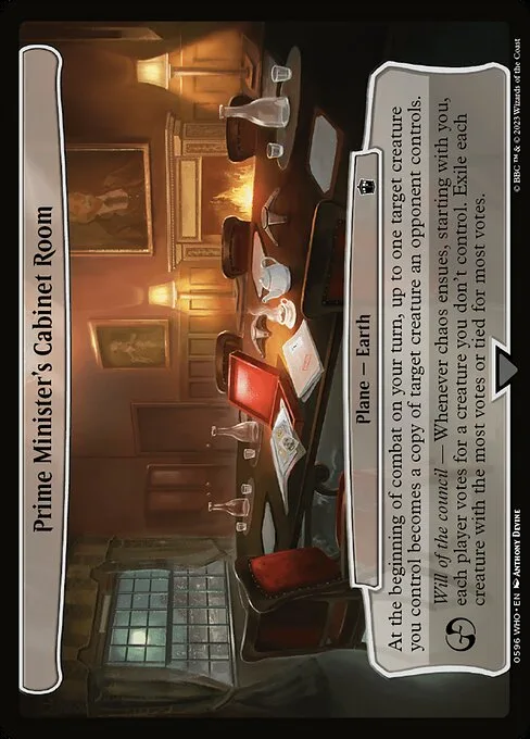 Prime Minister's Cabinet Room · Doctor Who 596/1178