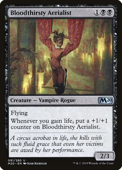 Bloodthirsty Aerialist · Core Set 2020 91/346