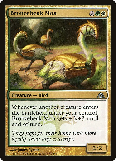 Bronzebeak Moa · Dragon's Maze 60/156
