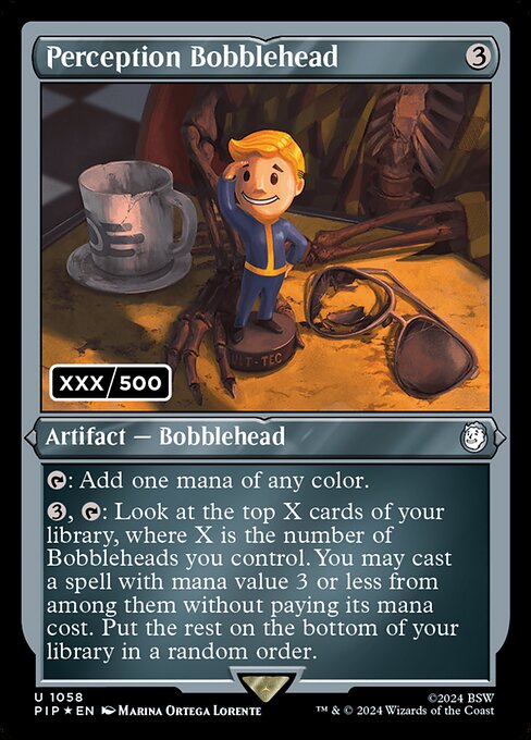 Perception Bobblehead · Fallout 1058/1068