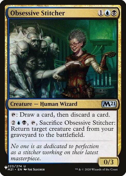 Obsessive Stitcher · The List M21-223/5050