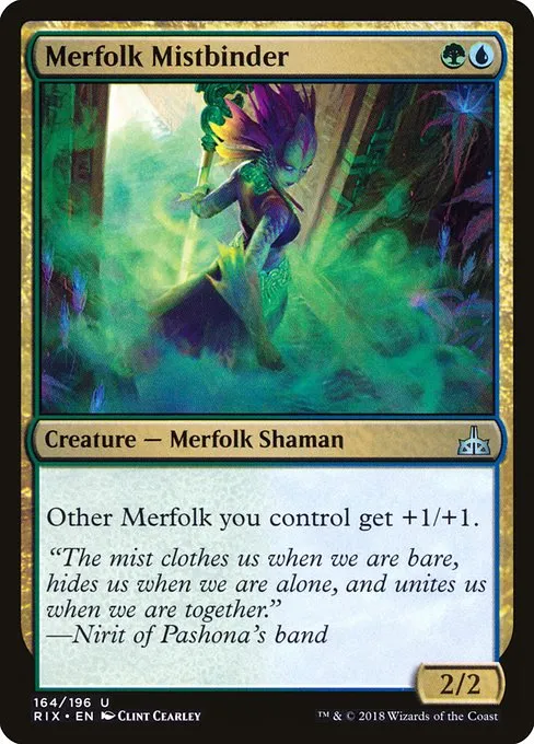 Merfolk Mistbinder · Rivals of Ixalan 164/205