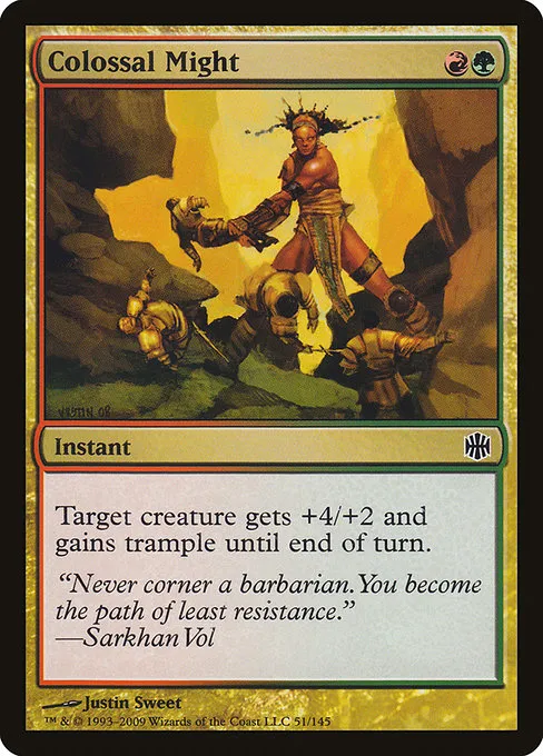 Colossal Might · Alara Reborn 51/145