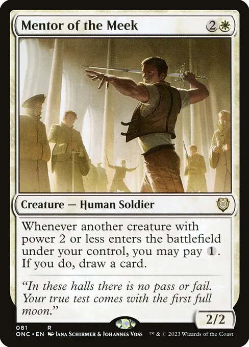 Mentor of the Meek · Phyrexia: All Will Be One Commander 81/174