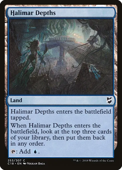 Halimar Depths · Commander 2018 253/307