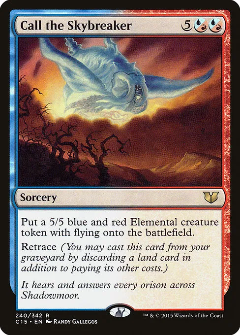 Call the Skybreaker · Commander 2015 240/342