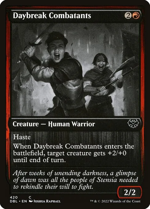 Daybreak Combatants · Innistrad: Double Feature 420/535