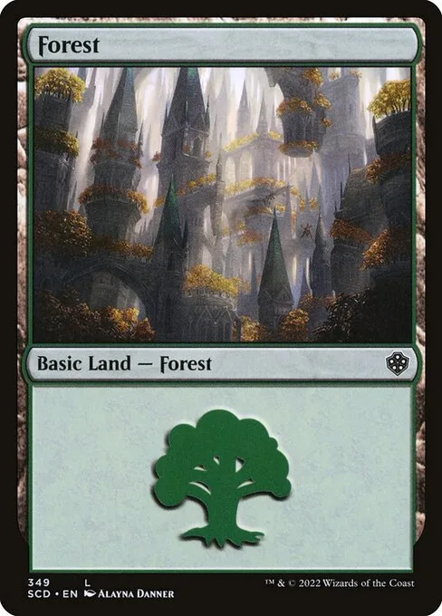 Forest · Starter Commander Decks 349/352