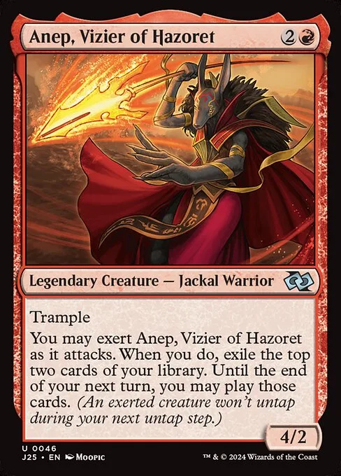 Anep, Vizier of Hazoret · Foundations Jumpstart 46/779
