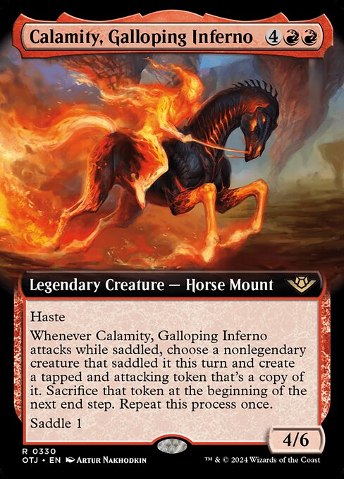 Calamity, Galloping Inferno · Outlaws of Thunder Junction 330/374